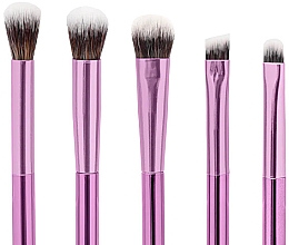 Make-up Pinselset 5-tlg. - Glov Eye Makeup Brushes Purple — Bild N2