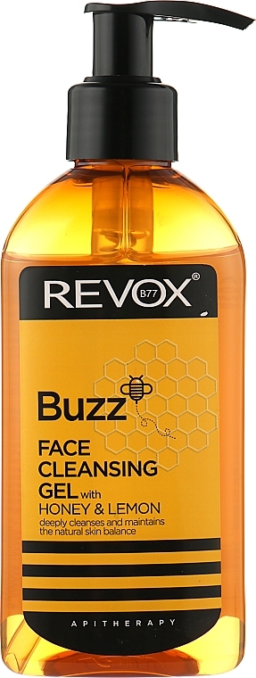 Gesichtsreinigungsgel mit Honig und Zitrone - Revox Buzz Face Cleansing Gel — Bild N1