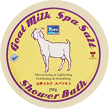 Dusch-Peeling-Salz mit Ziegenmilch - Yoko Goat Milk Spa Salt Shower Bath — Bild N1