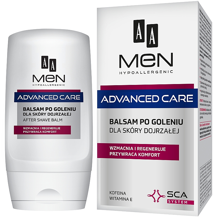 After Shave Balsam für reife Haut - AA Men Advanced Care After Shave Balm For Mature Skin — Bild N1