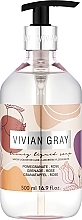 Handseife - Vivian Gray Luxury Liquid Soap Pomegranate & Rose — Bild N1