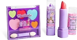 Düfte, Parfümerie und Kosmetik Make-up Set - Martinelia My Best Friend Makeup Set (Lippenstift 2 St. + Lidschatten 1 St.)