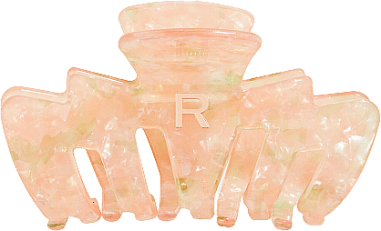 Haarkrebs rosa - Revolution Haircare Acetate Claw Clip Fashion Pink — Bild N3