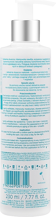 Peelinglotion für das Gesicht mit Milchsäure - Bandi Professional Pure Care PHA Exfoliating Lotion — Bild N2