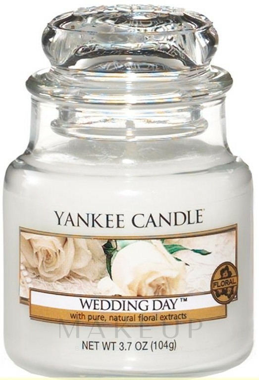 Duftkerze im Glas Wedding Day - Yankee Candle Wedding Day Jar — Bild 104 g