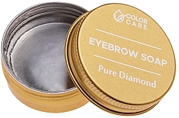 Augenbrauen-Stylingseife - Color Care Eyebrown Styling Soap Pure Diamont — Bild N1
