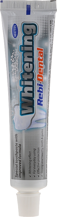 Aufhellende Zahnpasta - Mattes Rebi-Dental Whitening Toothpaste — Bild N2