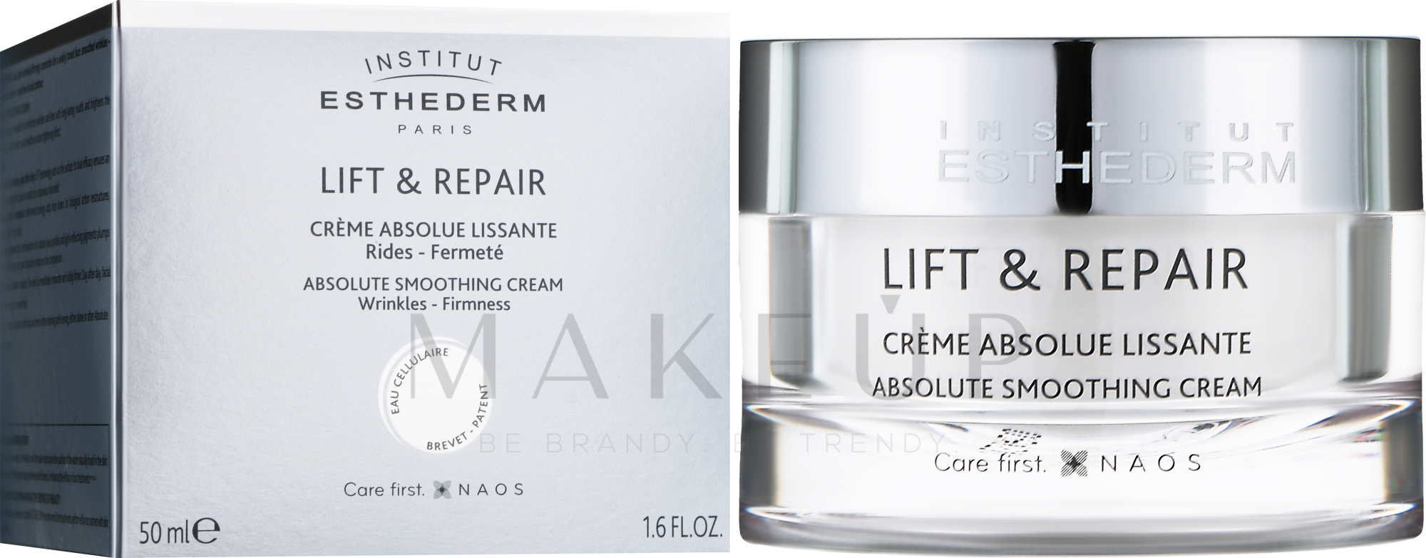 Glättende Gesichtscreme - Institut Esthederm Lift & Repair Absolute Smoothing Cream — Bild 50 ml