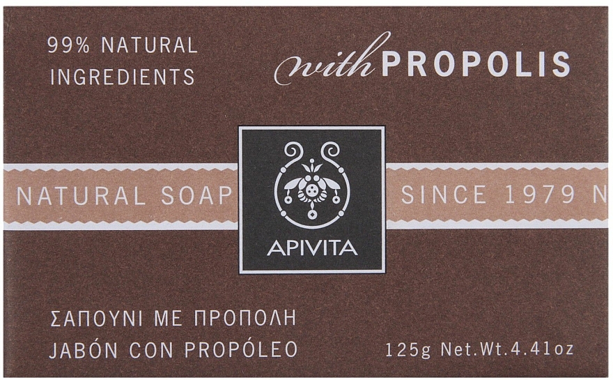 Naturseife mit Propolis - Apivita Natural soap with Propolis — Foto N1