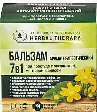 Düfte, Parfümerie und Kosmetik Aromatherapeutischer 7in1 Balsam gegen Erkältung mit Eukalyptus, Menthol und Anis - ECO Laboratorie Herbal Therapy