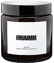 Natürliche Sojakerze mit Himbeer-, Moschus- und Zitronenschalenaroma - Hhuumm — Bild N1