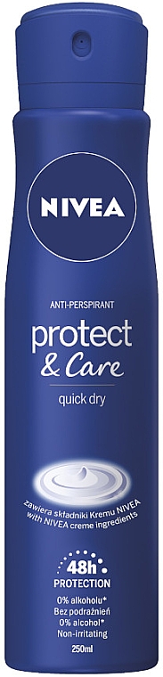 NIVEA Protect & Care Antyperspirant - Deospray Antitranspirant — Bild N2