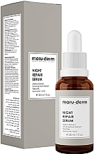 Düfte, Parfümerie und Kosmetik Revitalisierendes Gesichtsserum für die Nacht - Maruderm Cosmetics Night Repair Serum 