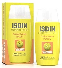 Sonnencreme fürs Gesicht - Isdin Fotoprotector Fusion Water Magic by Alcaraz SPF 50 — Bild N1