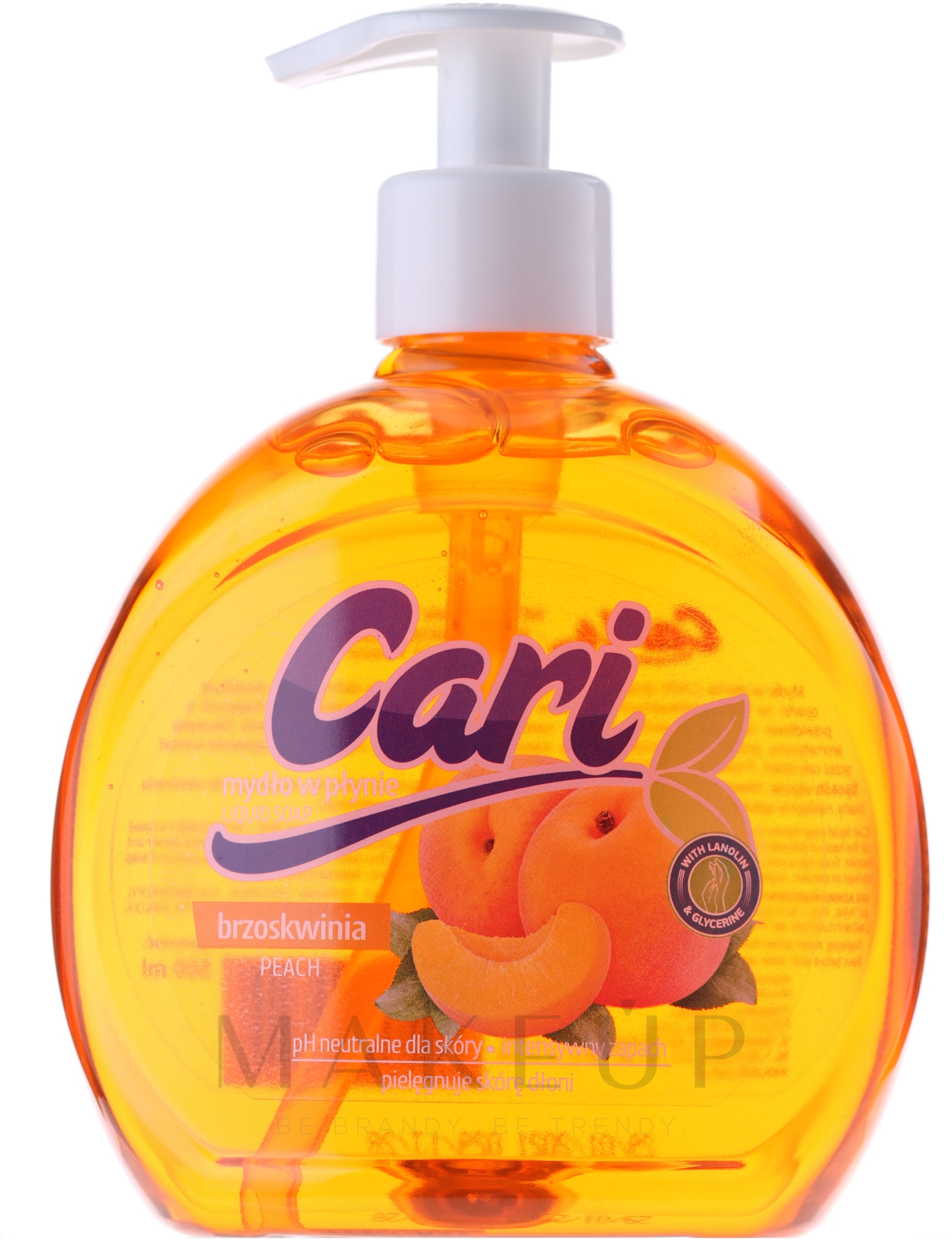 Flüssige Handseife Pfirsich - Cari Peach Liquid Soap — Foto 500 ml