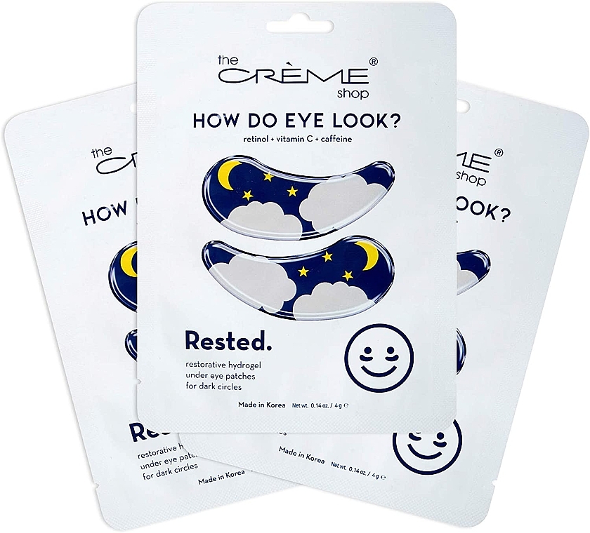 Augenpatches gegen dunkle Ringe - The Creme Shop How Do Eye Look? Rested Under Eye Patches — Bild N3