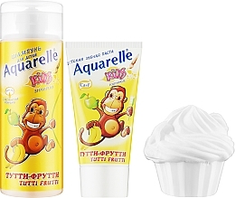 Geschenkset für Kinder Tutti-Frutti - Sts Cosmetics Aquerelle Kids (Shampoo 200ml + Zahnpasta 50ml + Puzzle) — Bild N2