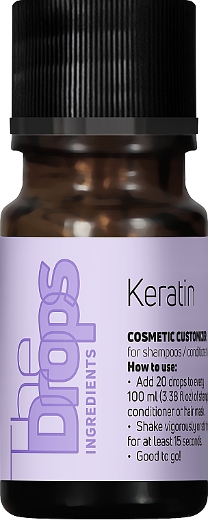 Haarkomplex - Pharma Group Laboratories The Drops Keratin Booster Shot  — Bild N1