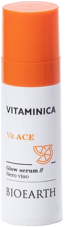 GESCHENK! Gesichtsserum - Bioearth Vitaminica Vit ACE Glow Serum (Probe)  — Bild N1