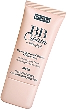 Düfte, Parfümerie und Kosmetik BB-Creme + Gesichtsprimer - Pupa BB Cream+Primer Combination To Oily Skin SPF20