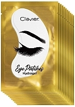 Düfte, Parfümerie und Kosmetik Hydrogel-Pflaster für Wimpernverlängerungen - Clavier Eye Patches Hydrogel 