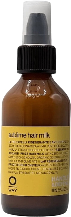 Regenerierende und glättende Haarmilch - Oway Sublime Hair Milk — Bild N1