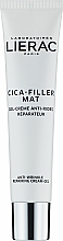 Düfte, Parfümerie und Kosmetik Regenerierendes Anti-Falten Gesichtscreme-Gel für normale und Mischhaut - Lierac Cica-Filler Mat Anti-Wrinkle Repairing Cream-Gel