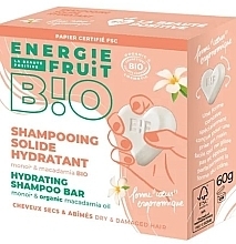 Festes Shampoo für trockenes und strapaziertes Haar Monoi- und Macadamiaöl - Energie Fruit Monoi & Macadamia Oil Hydrating Shampoo Bar — Bild N1