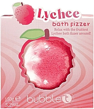 Düfte, Parfümerie und Kosmetik Badebombe Litschi - Bubble T Bath Fizer Lychee