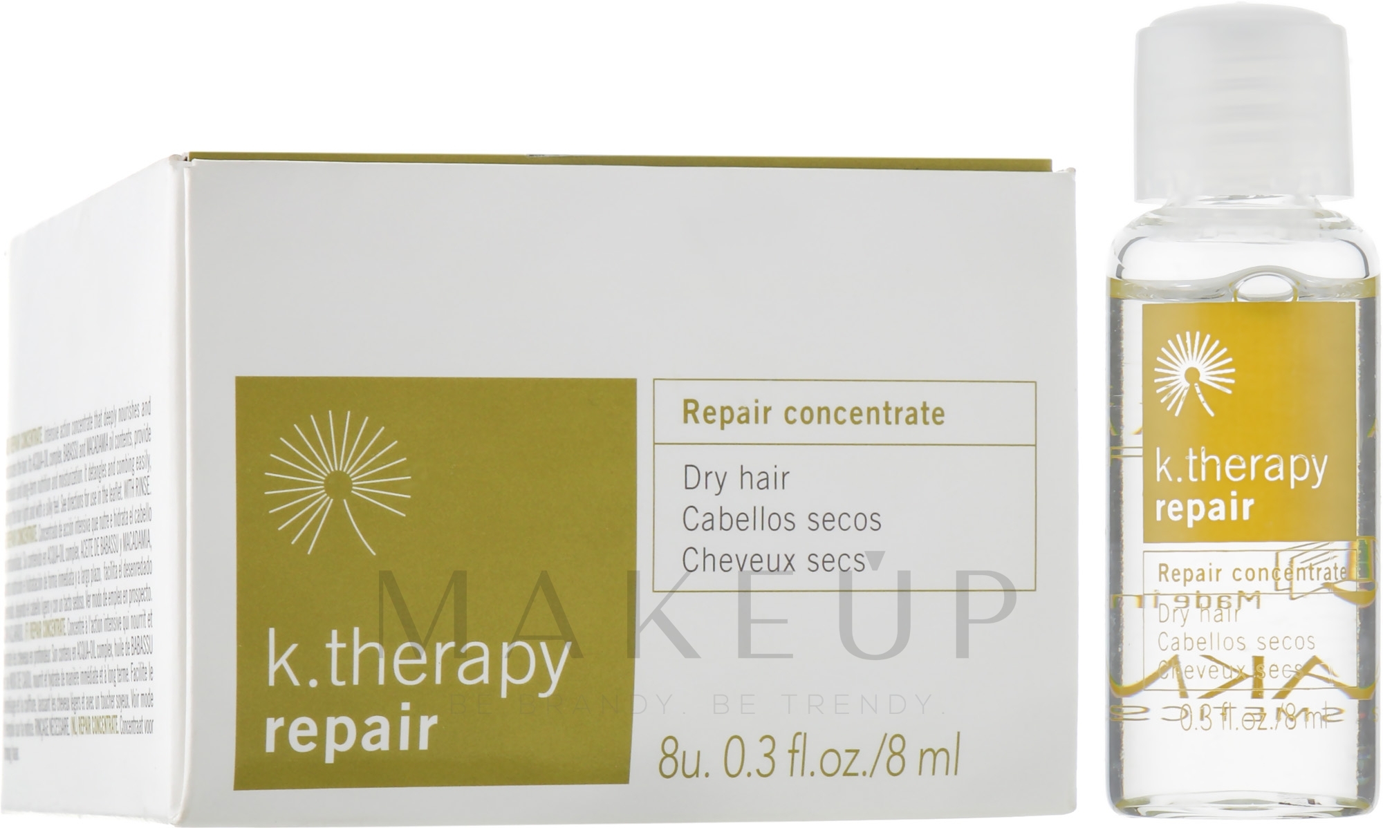 Revitalisierendes Konzentrat für trockenes Haar - Lakme K.Therapy Repair Concentrate — Bild 8 x 8 ml