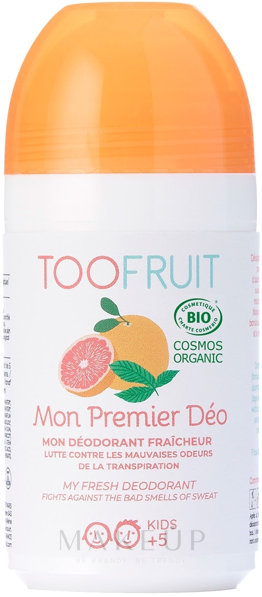 Deodorant für empfindliche Haut mit Grapefruit und Minze - TOOFRUIT Fresh Deodorant Sensetive Skin — Bild 50 ml