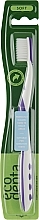 Düfte, Parfümerie und Kosmetik Zahnbürste extra weich violett - Ecodenta Soft Toothbrush