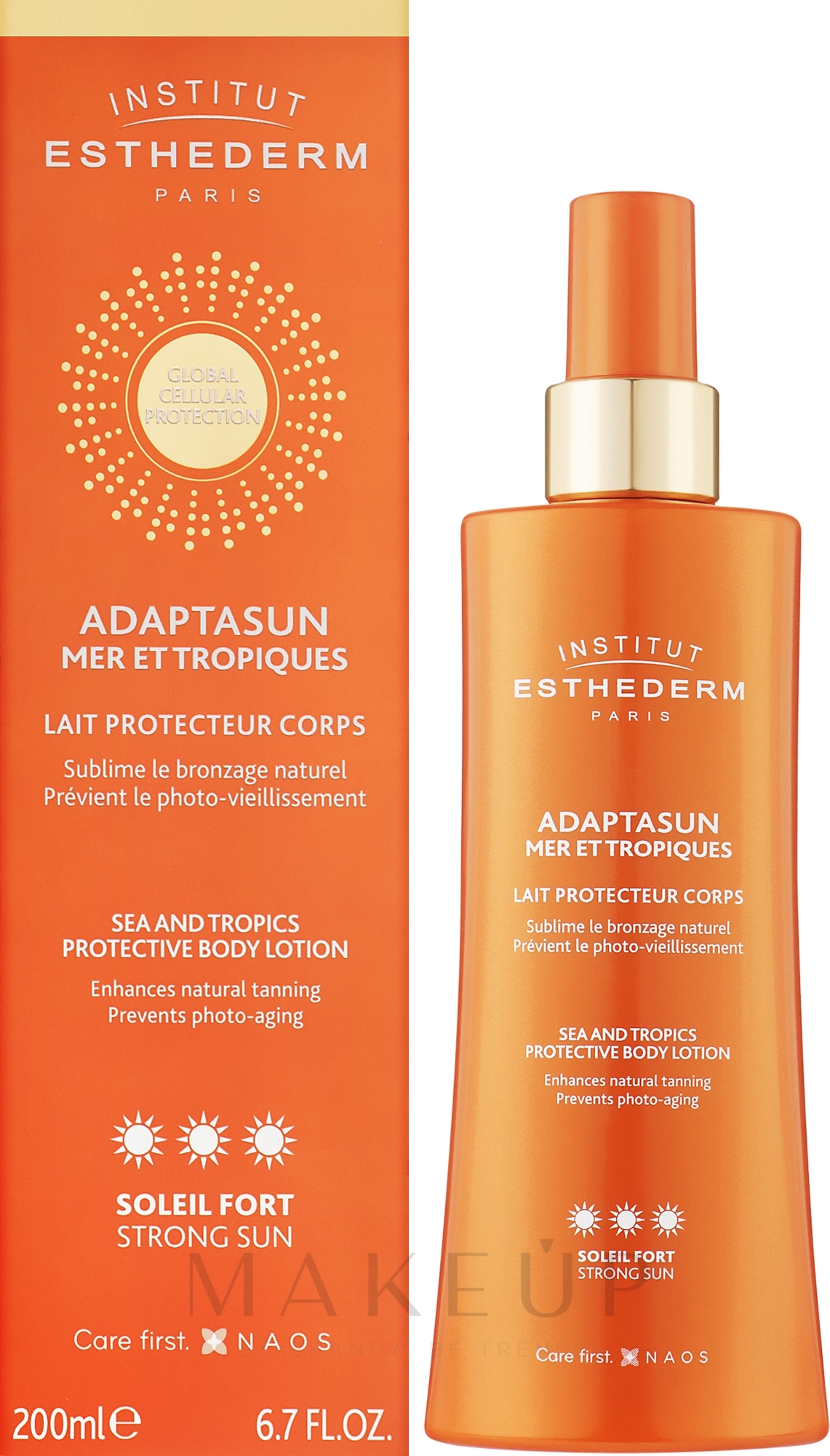 Körperlotion - Institut Esthederm Adaptasun Sun Care Protective Body Lotion — Bild 200 ml
