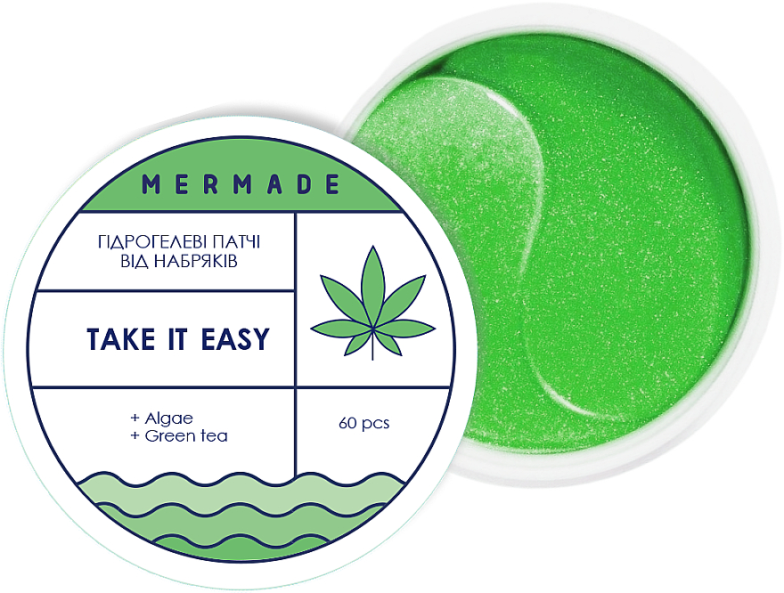 Tonisierende Hydrogel-Augenpatches - Mermade Take It Easy Patch — Bild N1