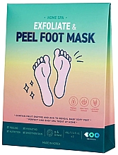 Düfte, Parfümerie und Kosmetik Peeling-Maske für die Füße - Dearboo Home Spa Exfoliate & Peel Foot Mask