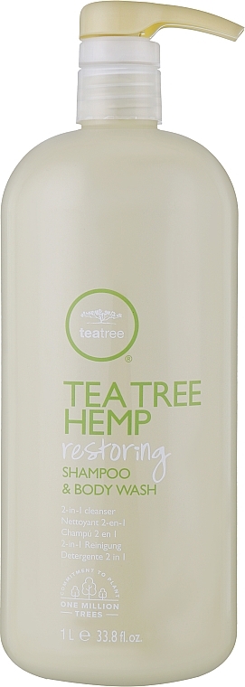 Revitalisierendes Shampoo 2 in 1 - Paul Mitchell Tea Tree Hemp Restoring Shampoo & Body Wash — Bild N3