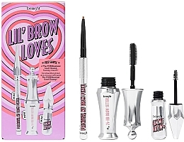 Düfte, Parfümerie und Kosmetik Make-up Set - Benefit Lil' Brow Loves (Augenbrauenstift 1,5g + Augenbrauengel 1,5g + Augenbrauengel 3,5ml)