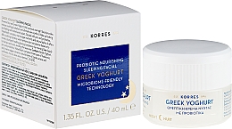 Düfte, Parfümerie und Kosmetik Pflegende Gesichtsmaske für die Nacht mit griechischem Joghurt - Korres Greek Yoghurt Probiotic Nourishing Sleeping Facial