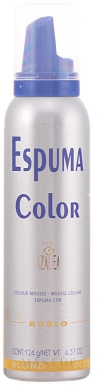 Schaumtönungsfestiger für mehr Volumen und Glanz - Azalea Espuma Color — Bild Blond
