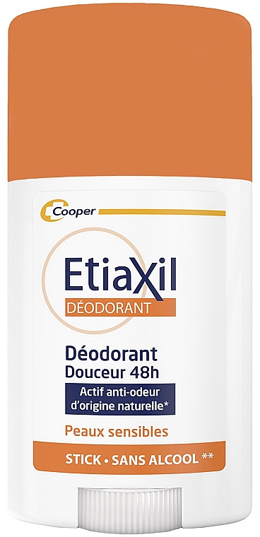 Deostick für empfindliche Haut ohne Alkohol - Etiaxil Deodorant Gentle Protection 48H Stick — Bild N1