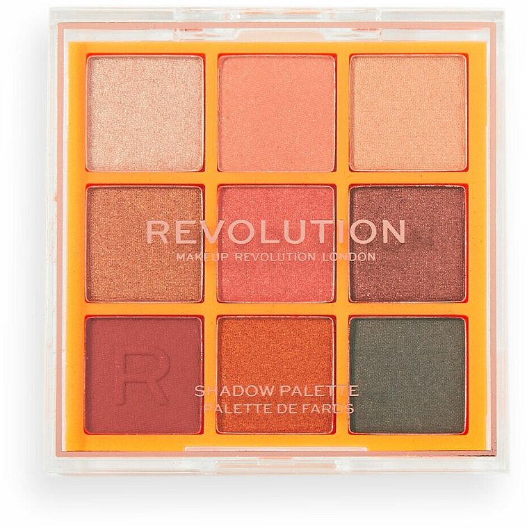Lidschattenpalette - Makeup Revolution Neon Heat Eyeshadow Palette Orange Blaze — Bild N2
