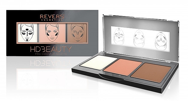 Konturierpalette - Revers HD Beauty Procontour Palette — Bild N1