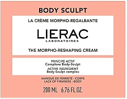 Lierac Body Sculpt The Morpho-Remodelling Cream  - Lierac Body Sculpt The Morpho-Remodelling Cream — Bild N2