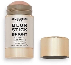 Primer für das Gesicht - Revolution Pro Universal Makeup Primer Blur Stick Bright — Bild N1