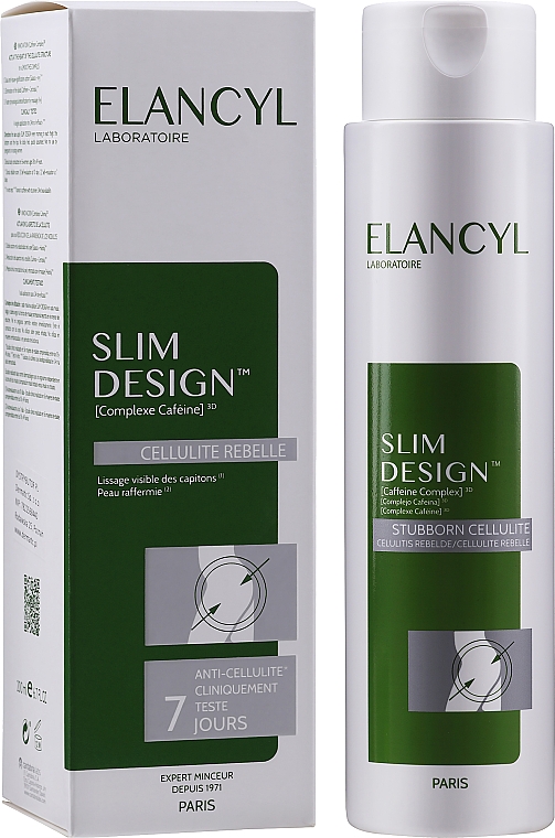Anti-Cellulite Körperkonzentrat mit 3D Koffein-Komplex - Elancyl Slim Design Soin Anti-Cellulite — Bild N2