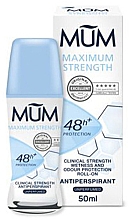 Düfte, Parfümerie und Kosmetik Deo Roll-on Antitranspirant Maximale Stärke - Mum Maximum Strength Deo Roll-On