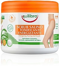Energetisierendes Körperpeeling - Equilibra Energizing Toning Salt Scrub — Foto N1