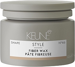 Wachs für Volumen, Textur und natürlichen Glanz №46 - Keune Style Fiber Wax — Bild N1