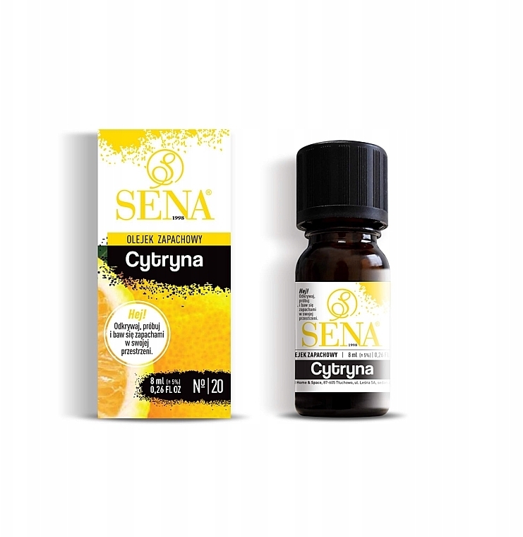 Aromatisches Öl Zitrone - Sena Aroma Oil №20 Lemon — Bild N2