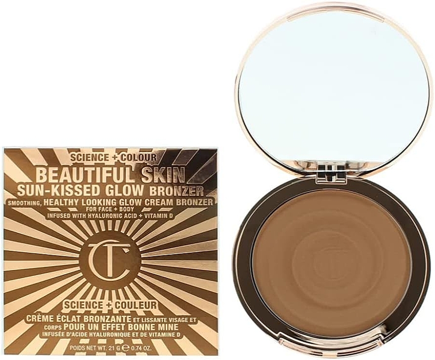 Bronzer für das Gesicht - Charlotte Tilbury Beautiful Skin Sun-Kissed Glow Bronzer — Bild N1